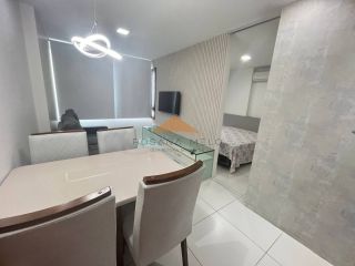 Edf Porto Mar, Boa Viagem,28m,1 quarto, mobiliado, lazer.
