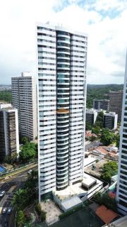 Edf. Alameda Imperial, 172m², 4 quartos, 3 suítes, sala para 3 ambientes, móveis fixos, 3 vagas de garagem e lazer completo