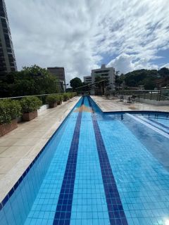 Edf. Alameda Imperial, 172m², 4 quartos, 3 suítes, sala para 3 ambientes, móveis fixos, 3 vagas de garagem e lazer completo