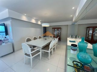 Edf. Alameda Imperial, 172m², 4 quartos, 3 suítes, sala para 3 ambientes, móveis fixos, 3 vagas de garagem e lazer completo
