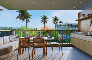 Apartamento 2 Quartos – 67m² no Beach Class Manguinhos na Praia dos Carneiros | Use com a família | Lucre com aluguel