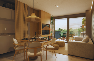 Apartamento 2 Quartos – 67m² no Beach Class Manguinhos na Praia dos Carneiros | Use com a família | Lucre com aluguel