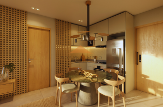 Apartamento 2 Quartos – 67m² no Beach Class Manguinhos na Praia dos Carneiros | Use com a família | Lucre com aluguel