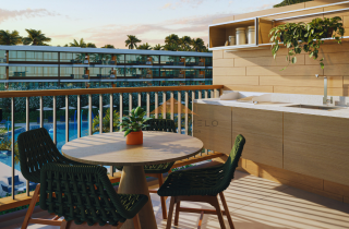 Apartamento 2 Quartos – 67m² no Beach Class Manguinhos na Praia dos Carneiros | Use com a família | Lucre com aluguel
