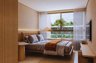 Apartamento 2 Quartos – 67m² no Beach Class Manguinhos na Praia dos Carneiros | Use com a família | Lucre com aluguel