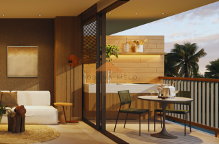 Apartamento 2 Quartos – 67m² no Beach Class Manguinhos na Praia dos Carneiros | Use com a família | Lucre com aluguel