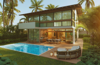 Casa de Condomínio Para Vender com 5 quartos 5 suítes no bairro Praia dos Carneiros em Tamandaré