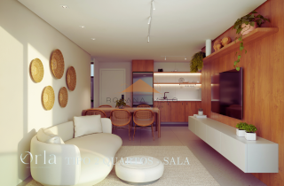 Apartamento 3 Quartos Rooftop com Hidromassagem no Orla Resort na Praia dos Carneiros – 116m² | brinde o pôr do sol na sua hidromassagem particular