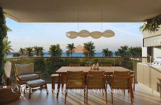 Apartamento 3 Quartos Rooftop com Hidromassagem no Orla Resort na Praia dos Carneiros – 116m² | brinde o pôr do sol na sua hidromassagem particular