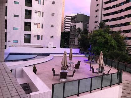 Edíficio Porto mar home club, 30m², 1 quarto com 1suíte,cozinha completa, academia, em Boa Viagem.