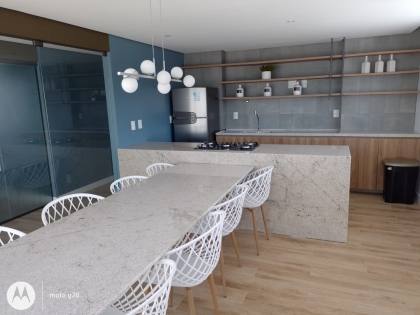Edifício Porto Horizonte, 51m², 2 quartos, 1 suíte, banheiro social, cozinha/área de serviço, 1 vaga de garagem