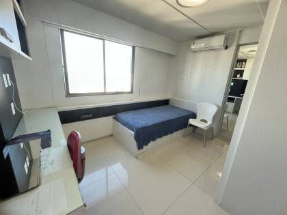 Apartamento vista mar definida,andar alto.164m,3 suites,3 vagas,lazer,100m da praia