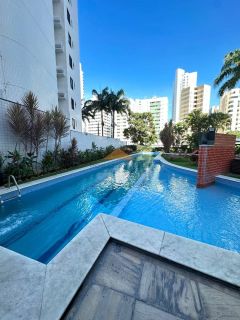 Boa Viagem, vista mar definida,156m,4 quartos,3 vagas,piscina com raia, lazer completo.