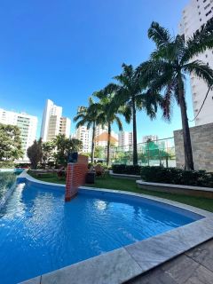 Boa Viagem, vista mar definida,156m,4 quartos,3 vagas,piscina com raia, lazer completo.