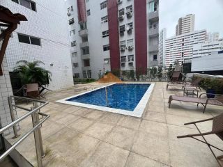 Boa Viagem,108m,3 quartos, reformado e decorado, nascente, lazer,