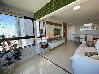 Oportunidade grande em Boa Viagem,andar alto,vista mar,93m,3 quartos,2 vagas,lazer,mobiliado