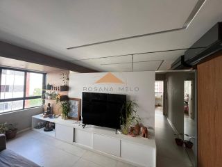 Apto 3 Quartos no topo do prédio à beira rio da Torre.