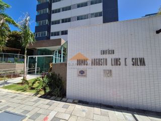 Edf. Domus Augusto Lins e Silva, 29m², piso em porcelanato, lazer completo e a 5 minutos a pé da praia