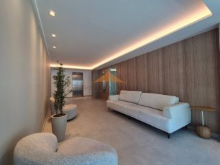 Edf. Domus Augusto Lins e Silva, 29m², piso em porcelanato, lazer completo e a 5 minutos a pé da praia