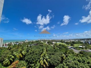 Edf. Domus Augusto Lins e Silva, 29m², piso em porcelanato, lazer completo e a 5 minutos a pé da praia