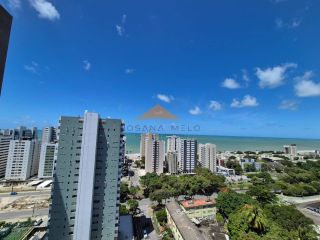 Edf. Domus Augusto Lins e Silva, 29m², piso em porcelanato, lazer completo e a 5 minutos a pé da praia