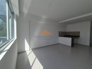 Edf. Domus Augusto Lins e Silva, 29m², piso em porcelanato, lazer completo e a 5 minutos a pé da praia