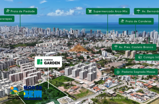 Candeias Garden é o seu novo começo com entrada facilitada! Até R$ 75 MIL em subsídios pra você morar a 5 minutos da praia!