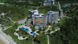 Edf. Aqua Marine na Reserva do Paiva, 172m², 3 suítes, terraço com vista para o mar, piscina privativa, 3 vagas de garagem