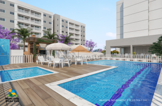 Apto de 2 quartos no Vila das Palmeiras Residencial Clube – Seu Novo Lar em Paulista