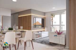 Apartamento 3 quartos no Vila das Palmeiras Residencial Clube – Mais Espaço, Mais Conforto para Sua Família