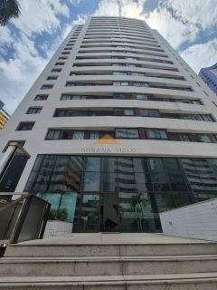 Flat Mobiliado com 28m² no Edf. Porto Mar Home Club, excelente localização.