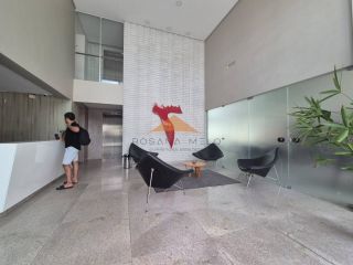 Flat Mobiliado com 28m² no Edf. Porto Mar Home Club, excelente localização.