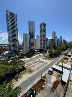 Apartamento com 3 quartos, 1 suíte, vista mar e 2 vagas de garagem em Boa Viagem