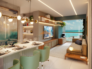 Apartamento 3 Quartos | 1 Suite | Vista para o Mar em Candeias | Super oportunidade | Andar alto