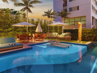 Apartamento 3 Quartos | 1 Suite | Vista para o Mar em Candeias | Super oportunidade | Andar alto