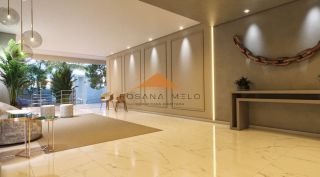 Edf. Costa Báltica, 69m², 3 quartos, 1 suíte, varanda, área de serviço e lazer completo