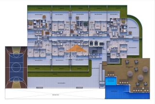Edf. Costa Báltica, 69m², 3 quartos, 1 suíte, varanda, área de serviço e lazer completo