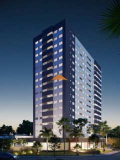 Edf. Costa Báltica, 50 + 50m² de varanda , 2 quartos, 1 suíte, varanda, área de serviço e lazer completo