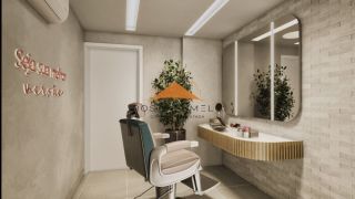 Edf. Costa Báltica, 50 + 50m² de varanda , 2 quartos, 1 suíte, varanda, área de serviço e lazer completo