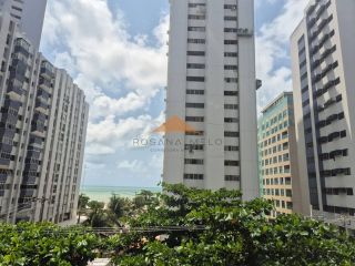 Edf.Iuca: Apartamento com 3 Quartos, sendo 1 Suíte na rua Setúbal com linda vista mar!