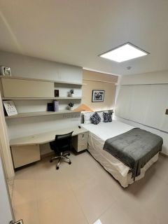 Flat de Luxo em Boa Viagem | Porteira Fechada e 1 Vaga