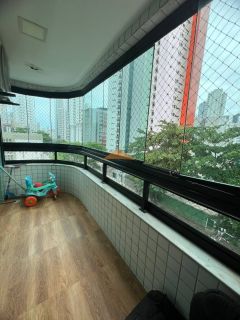 EDIFICIO PLACE DE LA BASTILE 3QUARTOS 100m BOA VIAGEM 2VAGAS LAZER