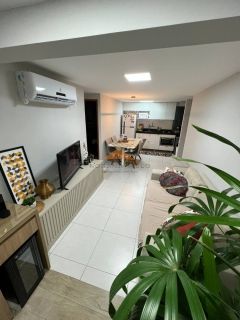 Edf Puerto Blanco Boa Viagem,58m,2 suites,lavabo,mobiliado e reformado.