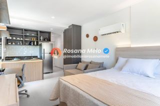 EDIFICIO DOMUS AUGUSTO LINS E SILVA, 26m², FLAT PORTEIRA FECHADA, LAZER COMPLETO, BOA VIAGEM SETUBAL