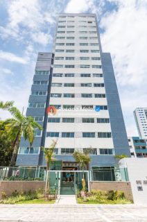 EDIFICIO DOMUS AUGUSTO LINS E SILVA, 26m², FLAT PORTEIRA FECHADA, LAZER COMPLETO, BOA VIAGEM SETUBAL