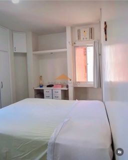 Ed. Le Chateau Du Villandry, Vista mar, 3 quartos sendo 1 suíte, 2 vagas, 50m² da praia,  Piedade