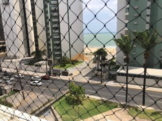 Ed. Le Chateau Du Villandry, Vista mar, 3 quartos sendo 1 suíte, 2 vagas, 50m² da praia,  Piedade