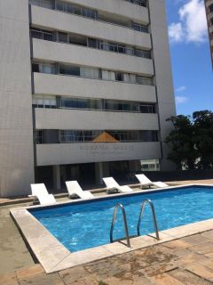 Ed. Le Chateau Du Villandry, Vista mar, 3 quartos sendo 1 suíte, 2 vagas, 50m² da praia,  Piedade