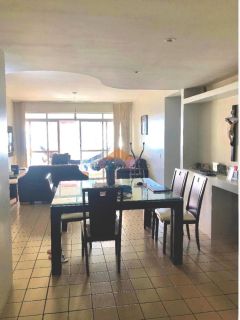 Ed. Le Chateau Du Villandry, Vista mar, 3 quartos sendo 1 suíte, 2 vagas, 50m² da praia,  Piedade