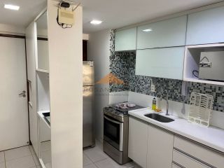 Vendo unidade no térreo do condomínio Nannai Residence Muro Alto 2 Quartos 1 Suite 60m Praia